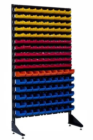 Стеллаж с пластиковыми ящиками 1801-10/6/0 Kombo