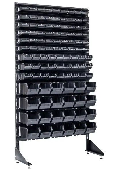 Стеллаж с пластиковыми ящиками 1801-6/3/4 CH