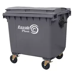 Евроконтейнер Razak 1100 л серый