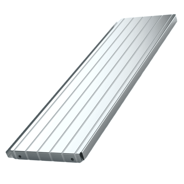 Полка оцинкованная для металлического стеллажа SGR-V-Zn, 600x150 мм, серебристый [ER-00027347]