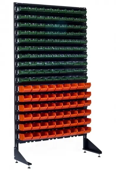 Стеллаж с пластиковыми ящиками 1801-10/6/0 O-Z