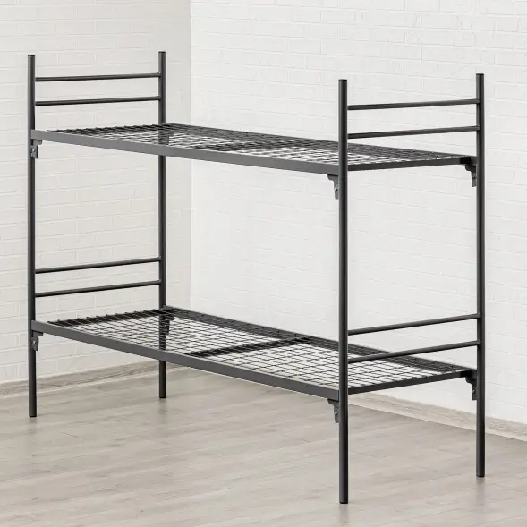 Кровать металлическая СТРОИТЕЛЬ «КМС-2 двухъярусная