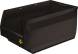 Ящик (лоток) антистатический пластиковый, 500x310x250 мм, 38.75 л, черный [5006 ESD]