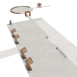 Комбинированная площадка для парков и скверов №5