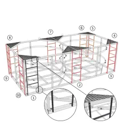 Лестница съемная