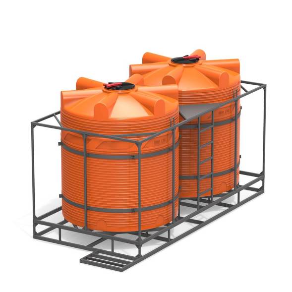 Кассета 10000 л с полным сливом КАС