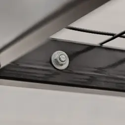 Кровать металлическая ЭКОНОМ «КМЭ-1» одноярусная