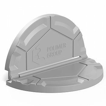 Крышка колодца «РОСА», серый