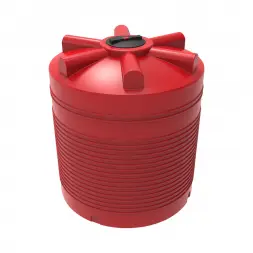 Емкость для хранения жидких минеральных удобрений (КАС, ЖКУ и др) 2000 ЭВЛ красный