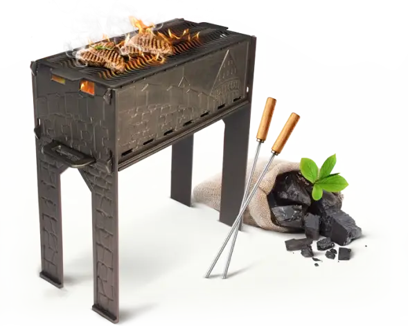 Чугунный мангал «Замок» (Разборный)