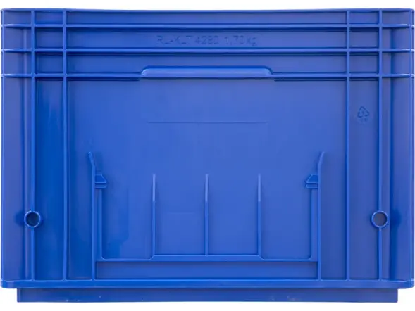 Евроконтейнер пластиковый перфорированный RL-KLT 4280, 396x297x280 мм, 24,1 л, голубой
