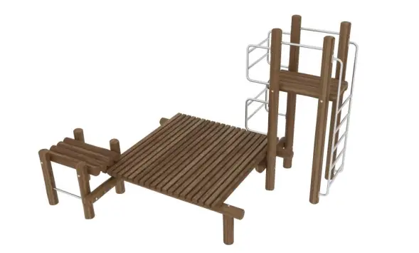 Игровой комплекс HARDWOOD «Рафт»