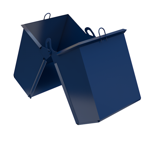 Контейнер распашной для производственных отходов [12383]