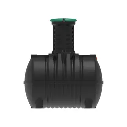 Автономная канализация Rostok Ground 12 Pro с горловиной 1000 мм и принудительным отведением стоков