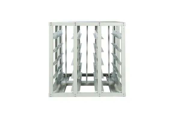 Двусторонний Стелла-техник Стеллаж-V-3-30 с направляющими под V-3, 30 ячеек, без ручки, серия К