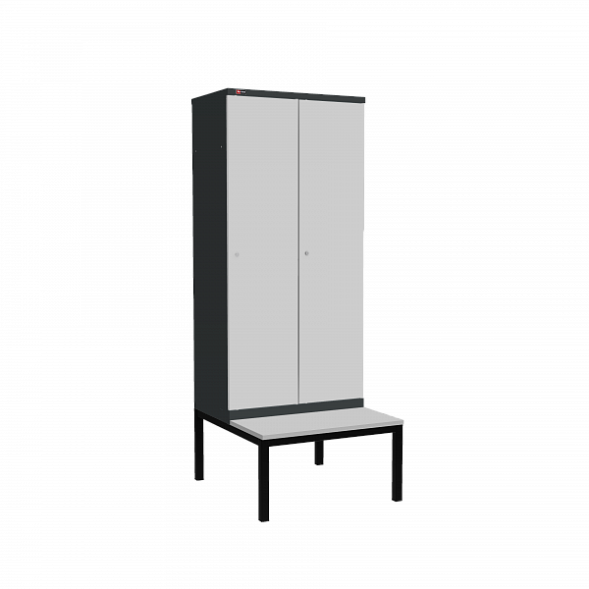 Шкаф ДиКом УНО-421 (RAL 7016+RAL 7038) [ ER-00031382 ]