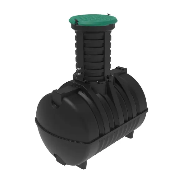 Емкость топливная подземная Rostok G 3500 л с горловиной 1000 мм