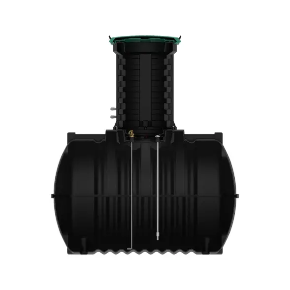 Емкость топливная подземная Rostok G 3500 л с горловиной 1000 мм