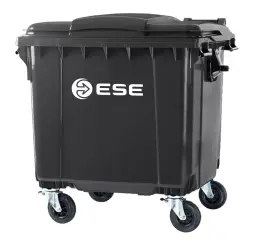 Евроконтейнер Ese 1100 л серый