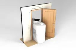 Емкость S 750л OIL белая