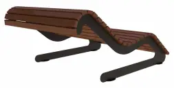 Парковый лежак «Ньютон»