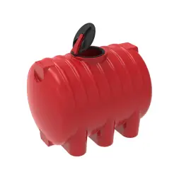 Емкость для хранения жидких минеральных удобрений (КАС, ЖКУ и др) 2000 HR с откидной крышкой красный