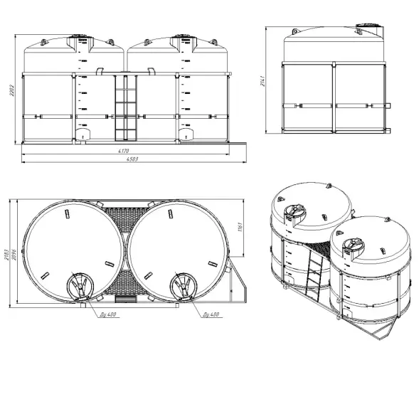 Кассета 12м3 TRN СБ для СЗР/воды