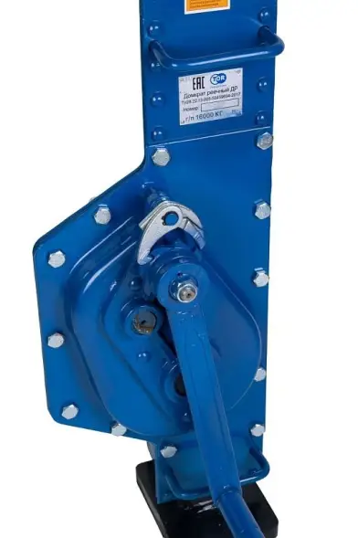 Домкрат реечный TOR ДР 16000 16 т