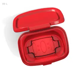 Желтый ящик 90 литров