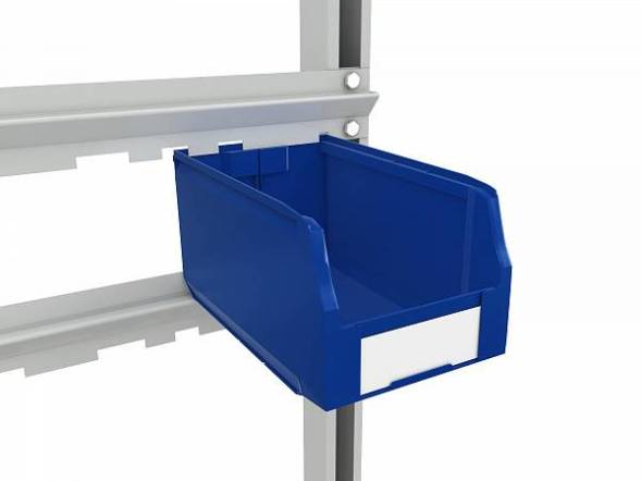 Стеллаж для пластиковых лотков ДВК SORTEX односторонний 1800x1000x450.04