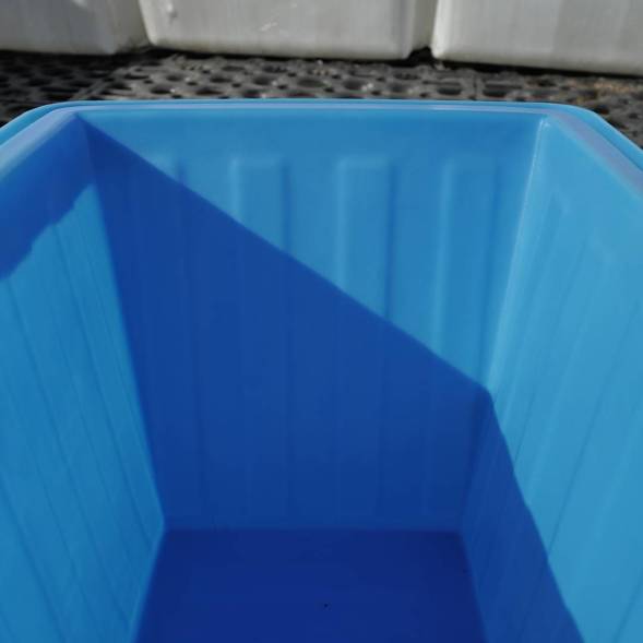 Ванна пластиковая пищевая К, 400 л, HDPE, белый [132.0400.001.0]