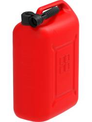 Канистра пластиковая для ГСМ, 25 л, красный [5192]