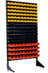 Стеллаж с пластиковыми ящиками 1801-12/4/0 CH-Kombo