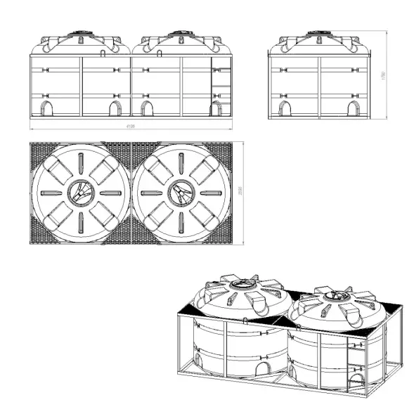Кассета 9м3 TR для КАС/ЖКУ