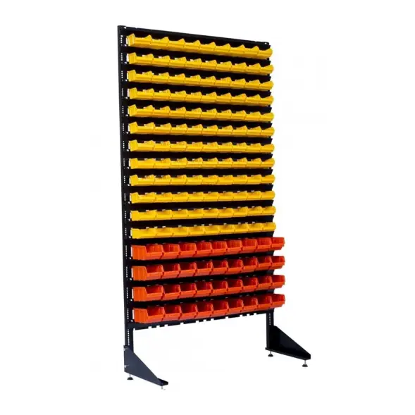 Стеллаж с пластиковыми ящиками 1801-12/4/0 G-O