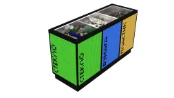 Умная урна Смартчейн версия 1.0 4 секции