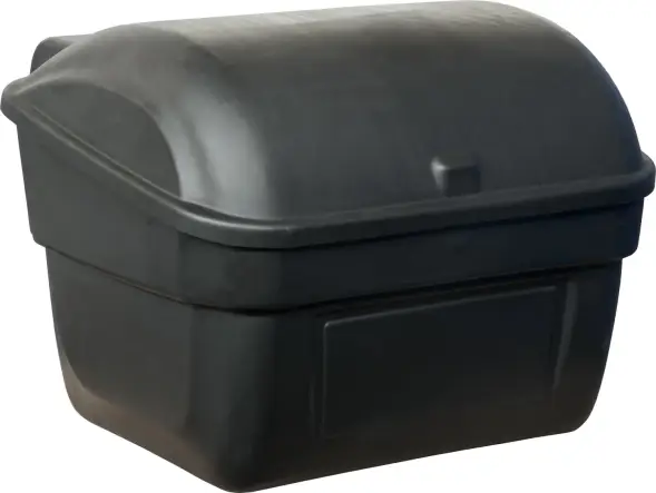 Контейнер для песка с крышкой мм, 220 л, черный