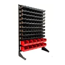 Стеллаж с пластиковыми ящиками 1501-0/9/2 СH-K