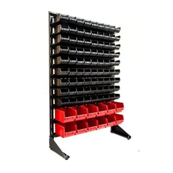 Стеллаж с пластиковыми ящиками 1501-0/9/2 СH-K