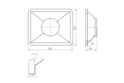 Крышка пластиковая для пищевой ванны K 200 л, черный [133.0200.899.000]