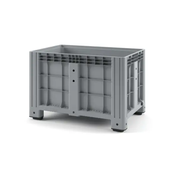 Пластиковый контейнер IBOX 1200х800 сплошной на ножках