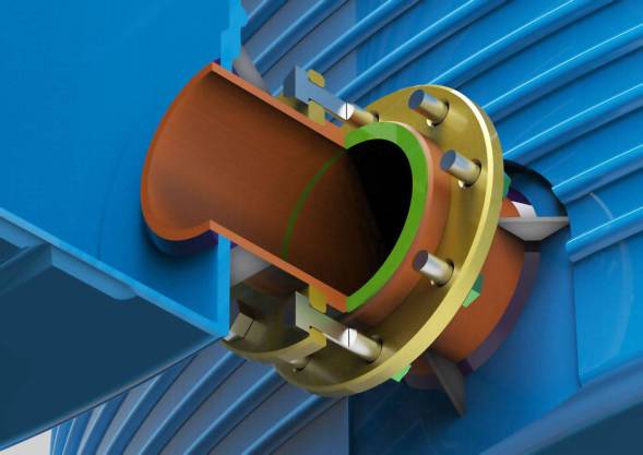 Втулка с фланцем 110