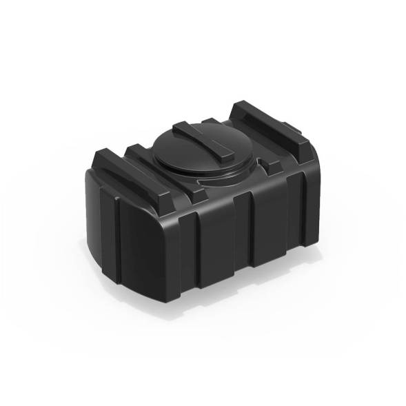 Бак пластиковый для летнего душа Полимер-Групп R 100 л, черный [DR100S]