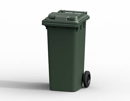 Мусорный контейнер на колесах , 120 литров