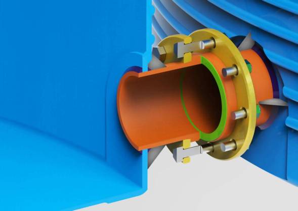 Втулка с фланцем 125