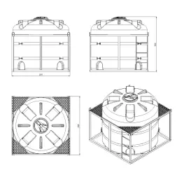 Кассета 5м3 TR для КАС/ЖКУ
