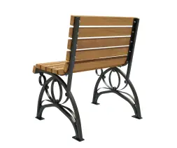 Скамейка стальная «Флора» 3,0 м (3 опоры)