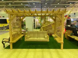 Пергола-качели «Багамы» Лиственница