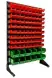 Стеллаж с пластиковыми ящиками 1501-0/9/2 G-K
