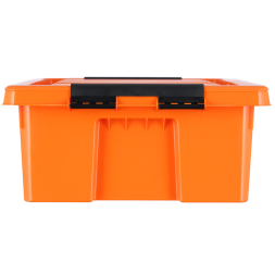 Контейнер с крышкой и клипсами Rox Box Original, 35 л, 580x390x180 мм, оранжевый [035-00.12]
